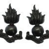 Pair of Royal Australian Engineers Officer's Service Dress Collar Badges