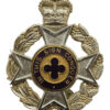 Royal Australian Army Chaplain's Department (Christian) Anodised (Staybrite) Hat Badge