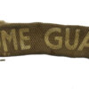 Home Guard (HOME GUARD) WW2 Painted Cloth Shoulder Title