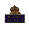 WW2 Home Guard (HOME GUARD) Enamelled Lapel Badge