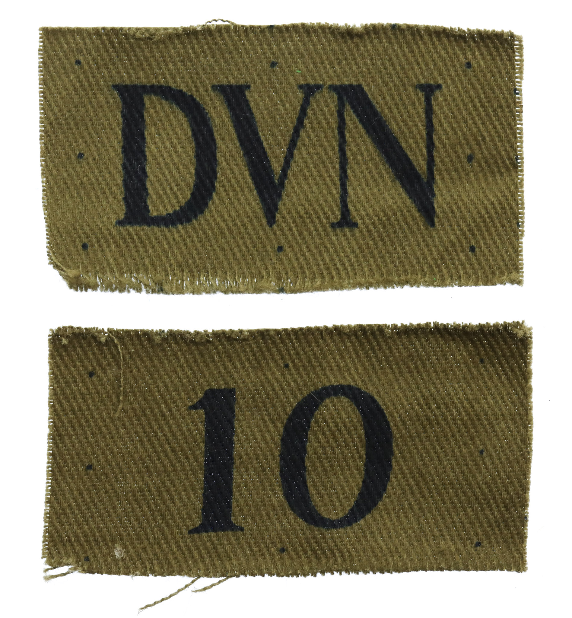 Devon Home Guard (DVN/10) WW2 Printed Arm Badge