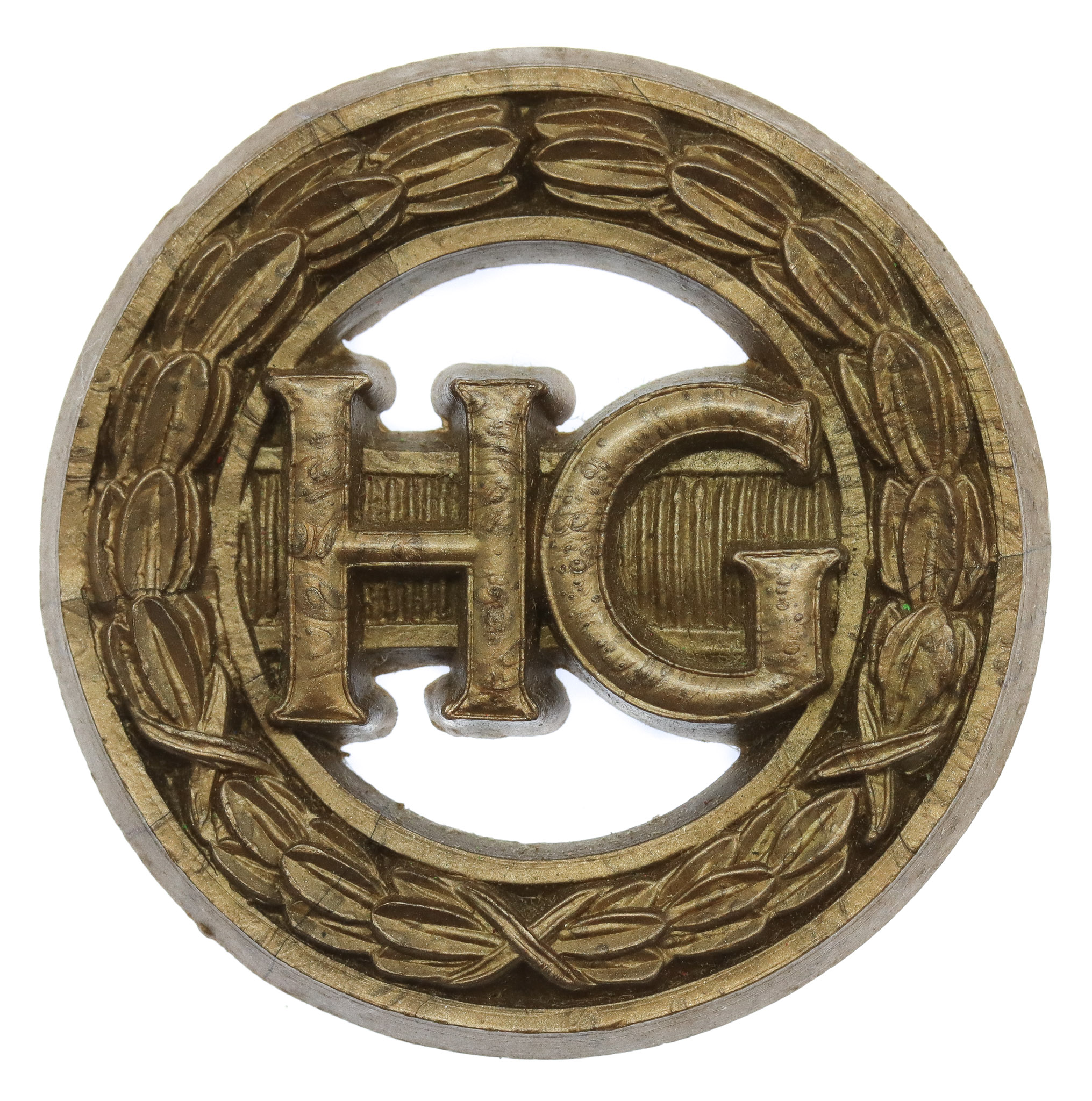 Home Guard WW2 Plastic Economy Cap Badge