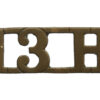 13th Hussars (13H) Shoulder Title