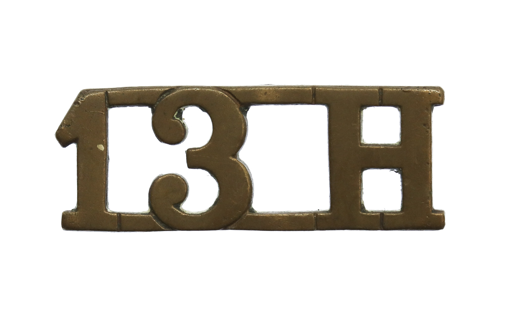 13th Hussars (13H) Shoulder Title