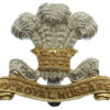 10th Royal Hussars Anodised (Staybrite) Cap Badge