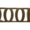Queen's Own Oxfordshire Hussars (Q.O.O.H.) Shoulder Title
