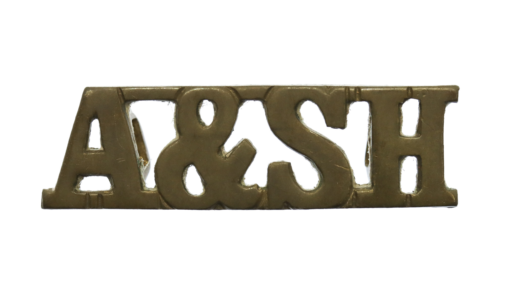 Argyll & Sutherland Highlanders (A&SH) Shoulder Title