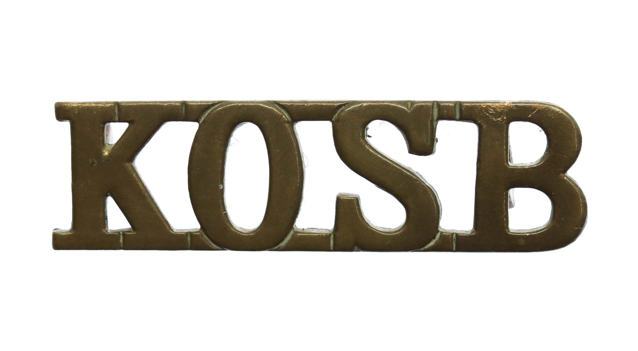 King's Own Scottish Borderers (K.O.S.B.) Shoulder Title