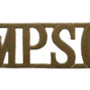 Military Provost Staff Corps (M.P.S.C.) Shoulder Title