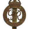 George VI National Defence Company Cap Badge
