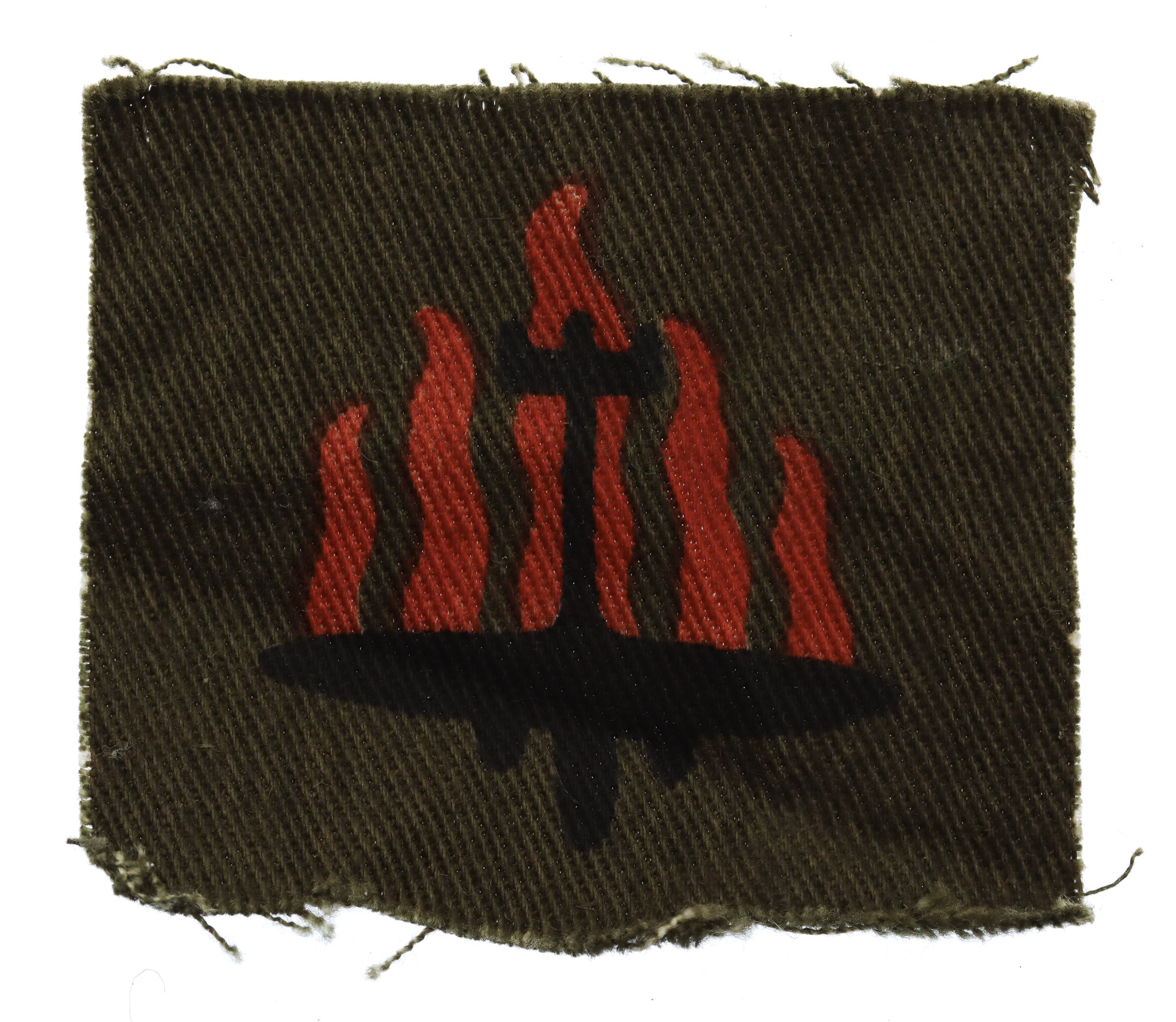 5th Anti-Aircraft Division Printed Formation Sign