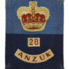 28th Commonwealth Brigade (ANZUK) Printed Formation Sign (3rd Pattern)