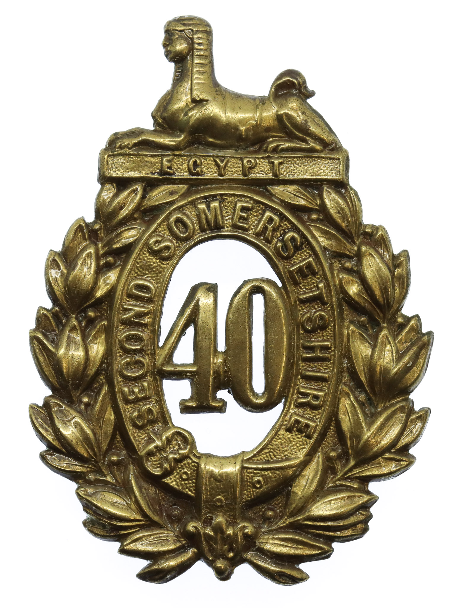 Victorian Pre 1881 40th (2nd Somersetshire) Regiment of Foot Glengarry Badge
