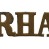Royal Horse Artillery (R.H.A.) Shoulder Title