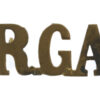 Royal Garrison Artillery (R.G.A.) Shoulder Title