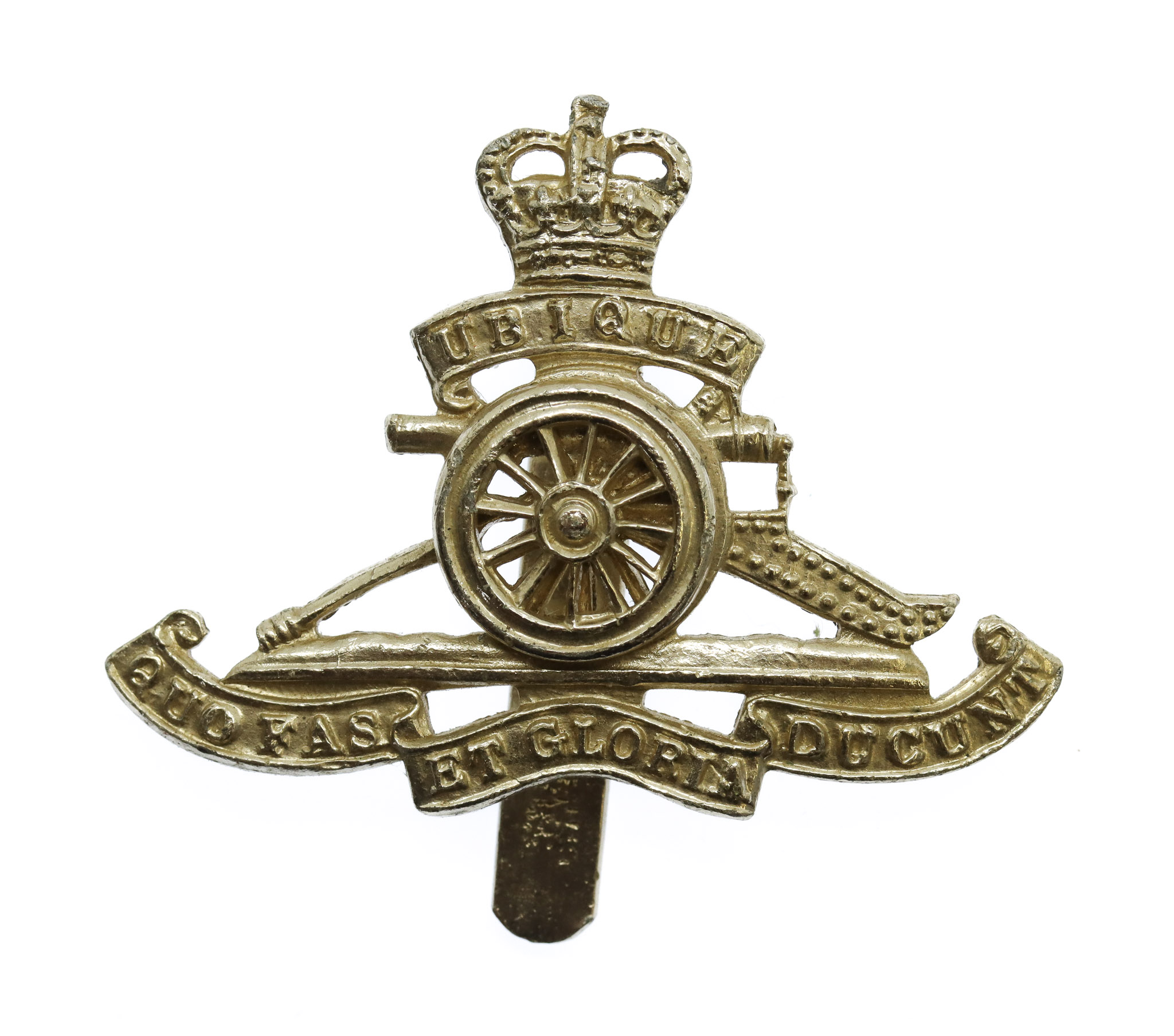 Royal Artillery Anodised (Staybrite) Beret Badge