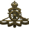 Royal Artillery Cap Badge - King's Crown
