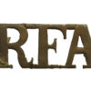 Royal Field Artillery (R.F.A.) Shoulder Title