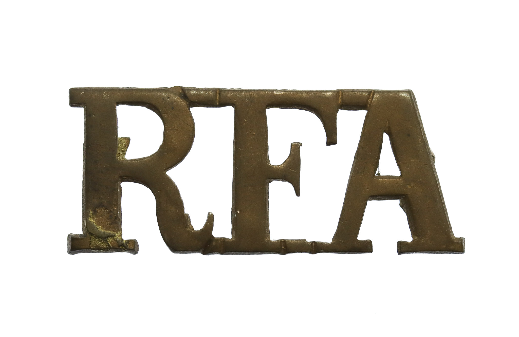 Royal Field Artillery (R.F.A.) Shoulder Title