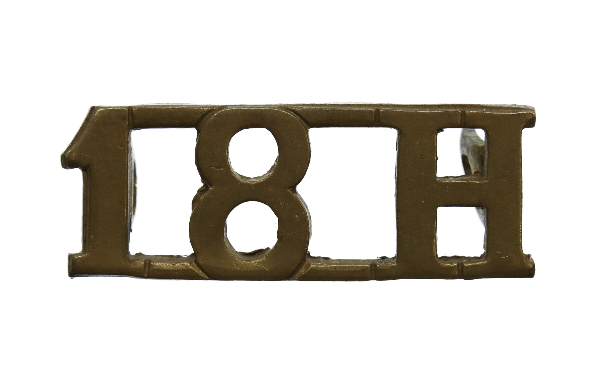 18th Hussars (18H) Shoulder Title