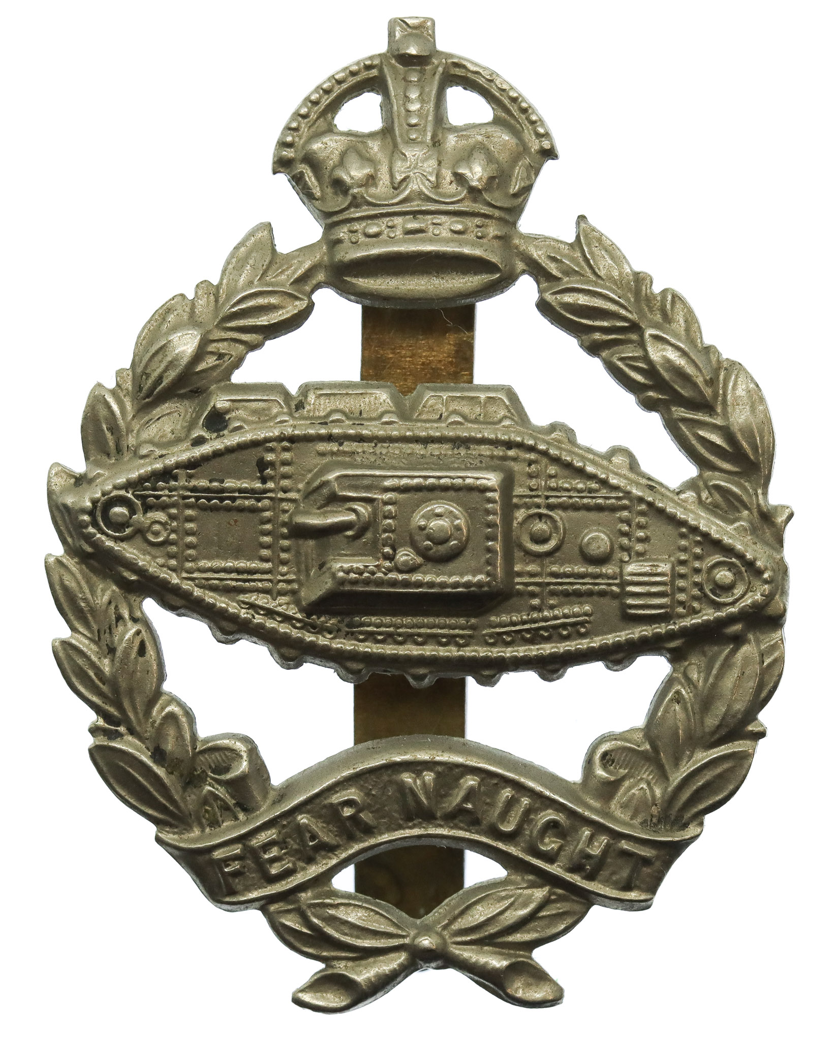 Royal Tank Regiment Cap Badge - King's Crown