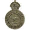 Northern Rhodesia Police Collar Badge - King's Crown