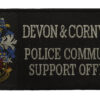 Devon & Cornwall Constabulary Police Community Support Officer Cloth Patch Badge