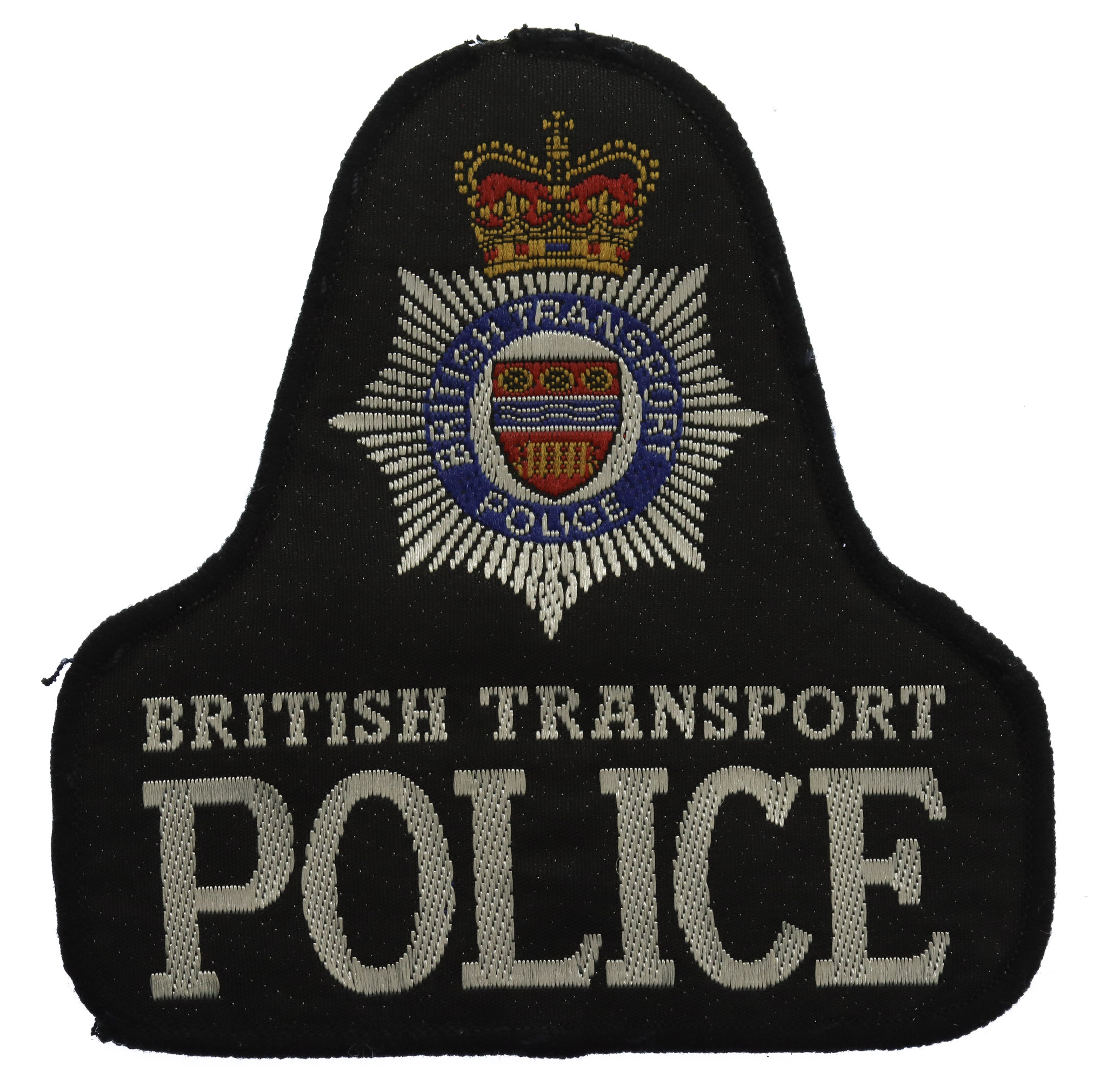 British Transport Police Cloth Bell Patch Badge