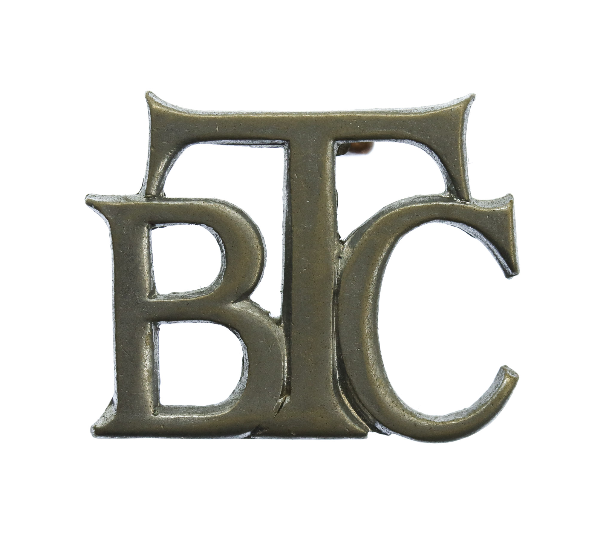 British Transport Commission Police (B.T.C.) Collar Badge