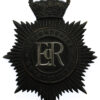 Bedfordshire Constabulary Night Helmet Plate - Queen's Crown