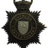 Gwynedd Constabulary Night Helmet Plate- Queen's Crown