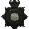Caernarvonshire Constabulary Night Helmet Plate - King's Crown