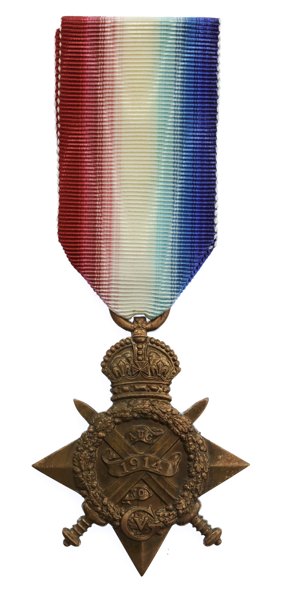 WW1 Gallipoli Casualty 1914 Mons Star - Pte. A. Musselbrook, Deal Bn. Royal Marine Brigade - K.I.A. 1/5/15