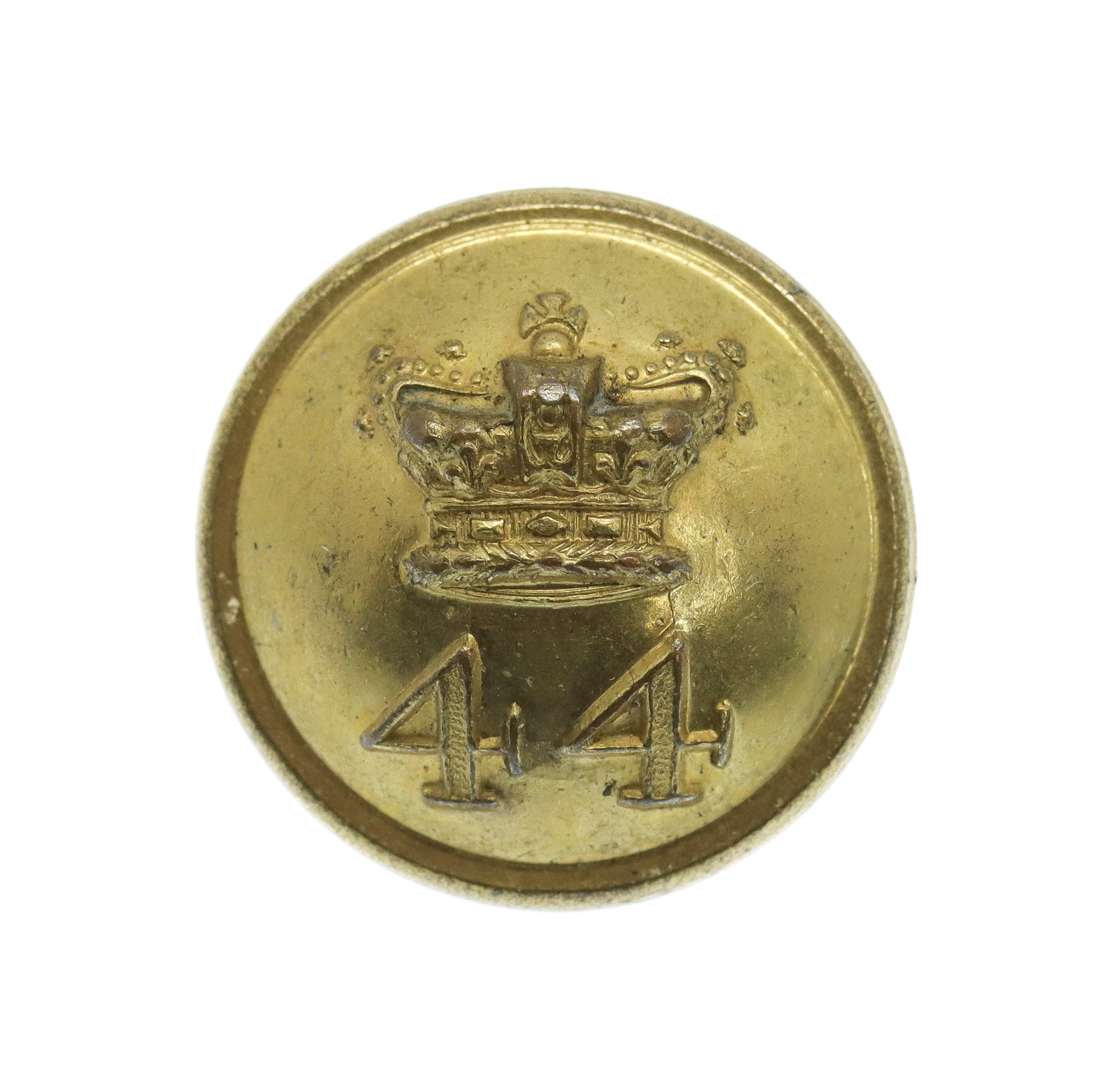 Victorian Pre 1881 44th (East Essex) Regiment of Foot Officer's Button (19mm)