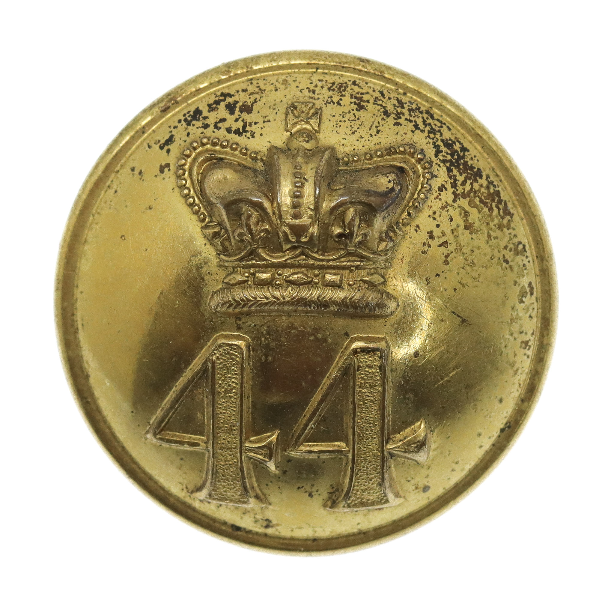Victorian Pre 1881 44th (East Essex) Regiment of Foot Officer's Button (25mm)