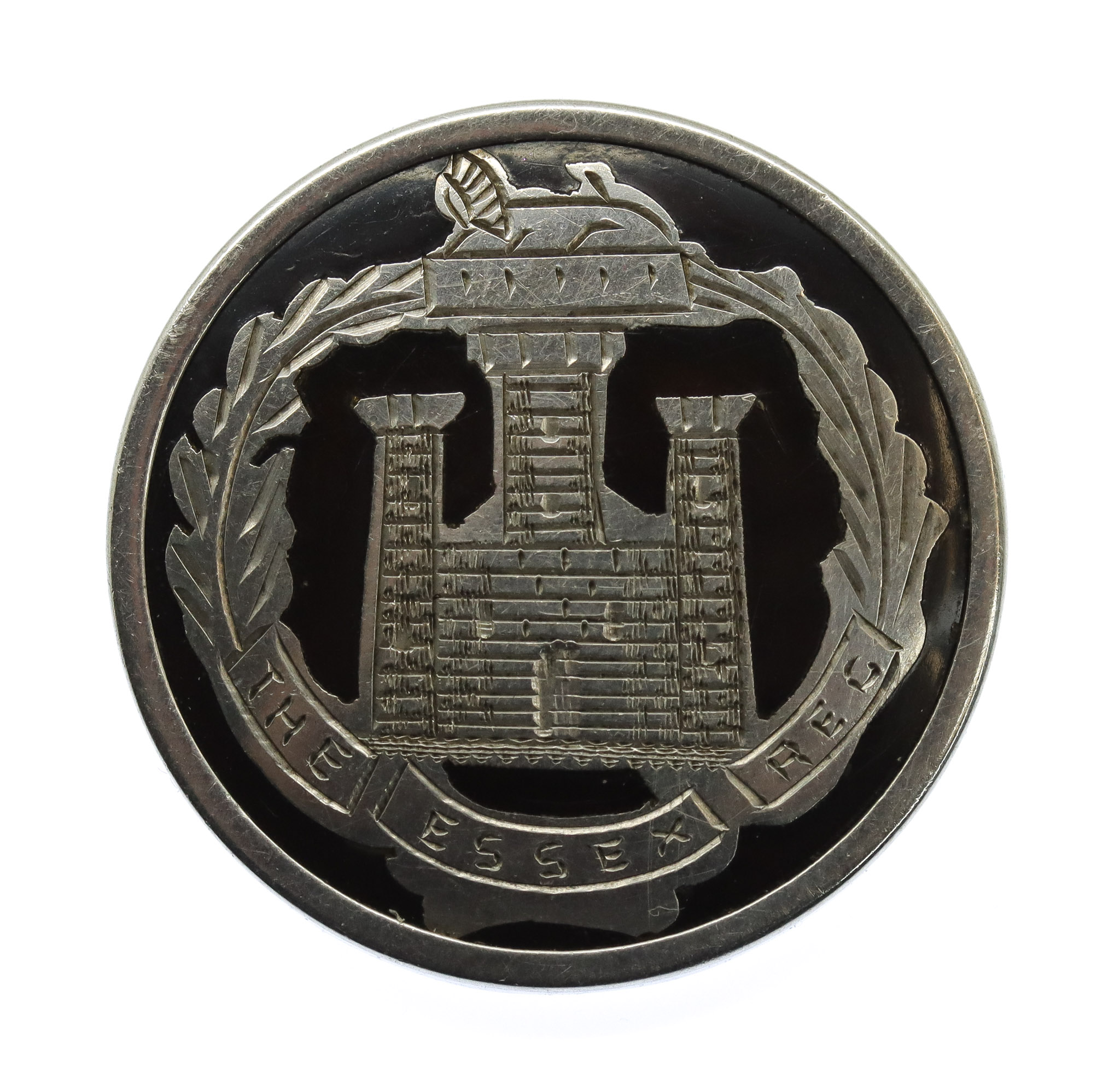 WW1 Essex Regiment 1916 Hallmarked Silver Sweetheart Brooch