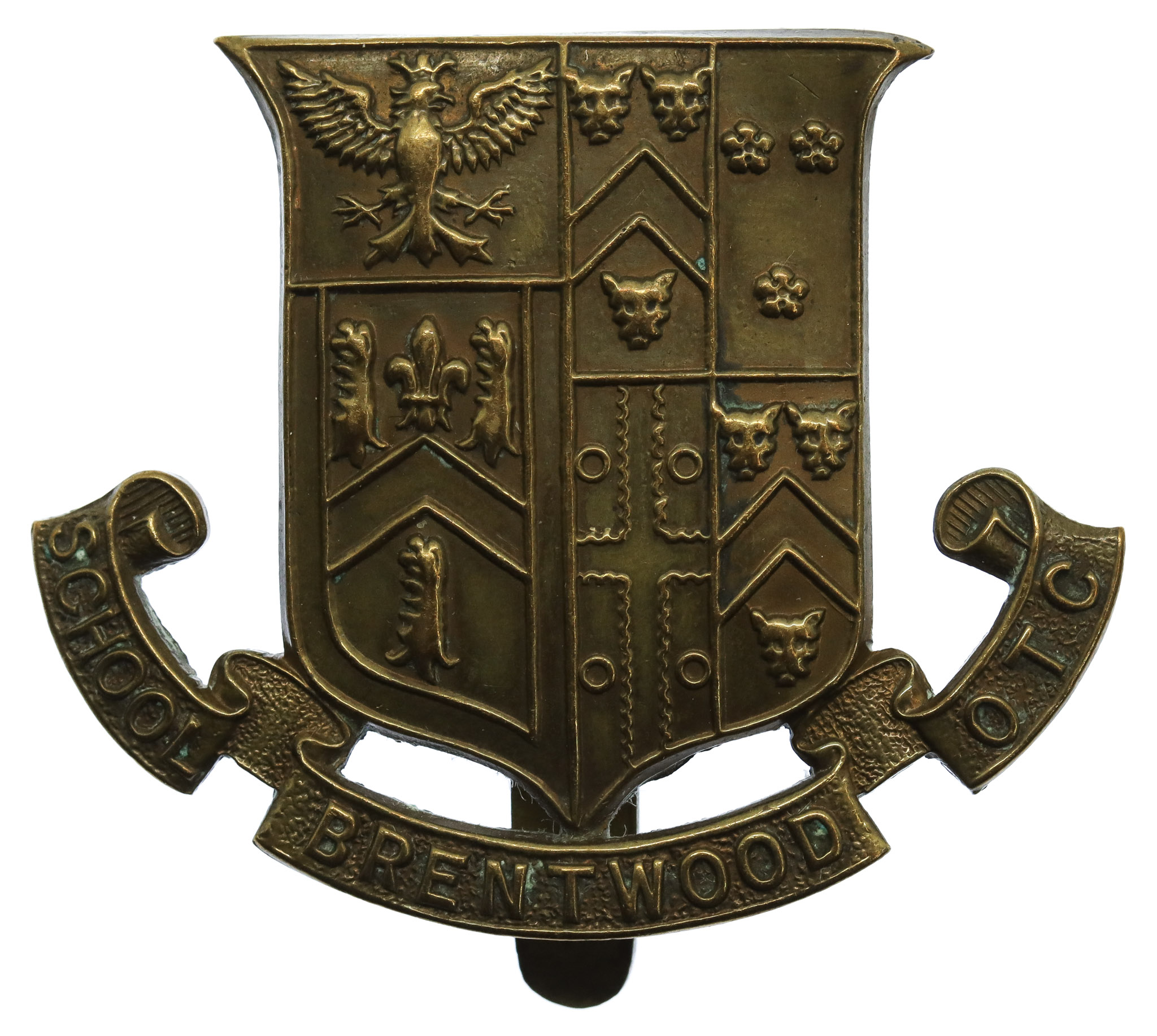 Brentwood School O.T.C. Cap Badge