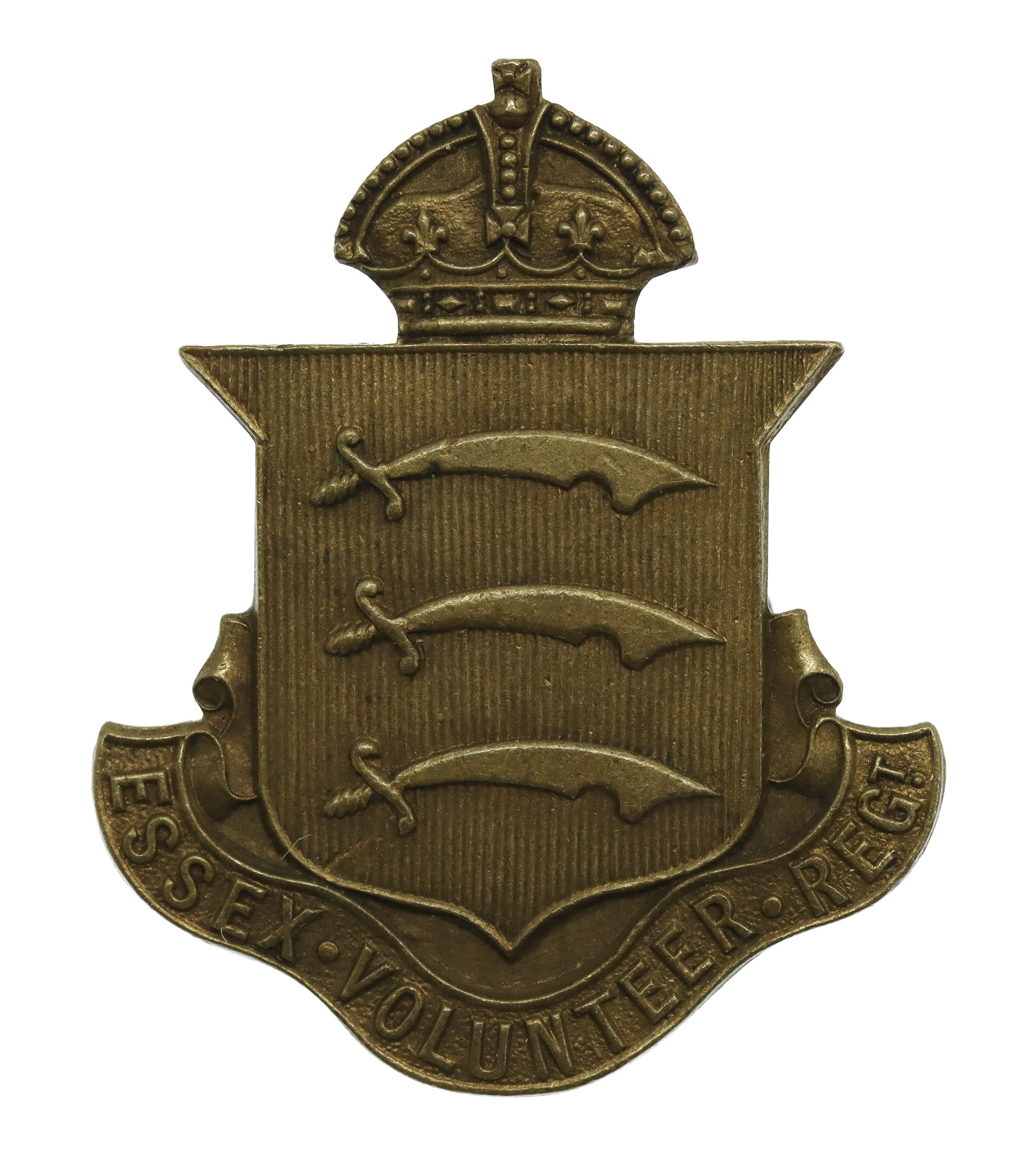 WW1 Essex Volunteer Regiment V.T.C. Cap Badge