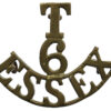 6th Territorial Bn. Essex Regiment (T/6/ESSEX) Shoulder Title