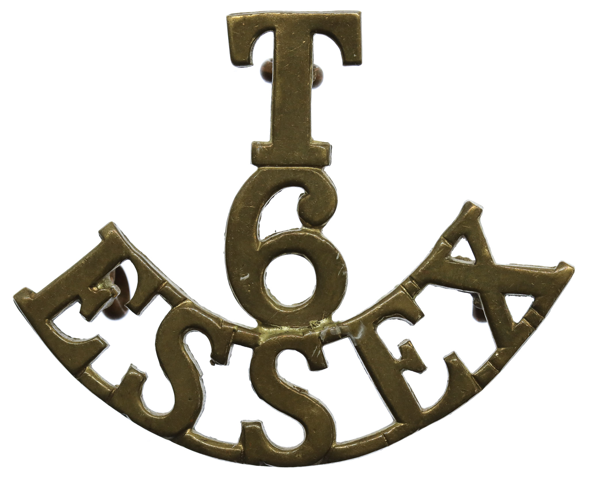 6th Territorial Bn. Essex Regiment (T/6/ESSEX) Shoulder Title