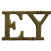 Essex Yeomanry (E.Y.) Shoulder Title