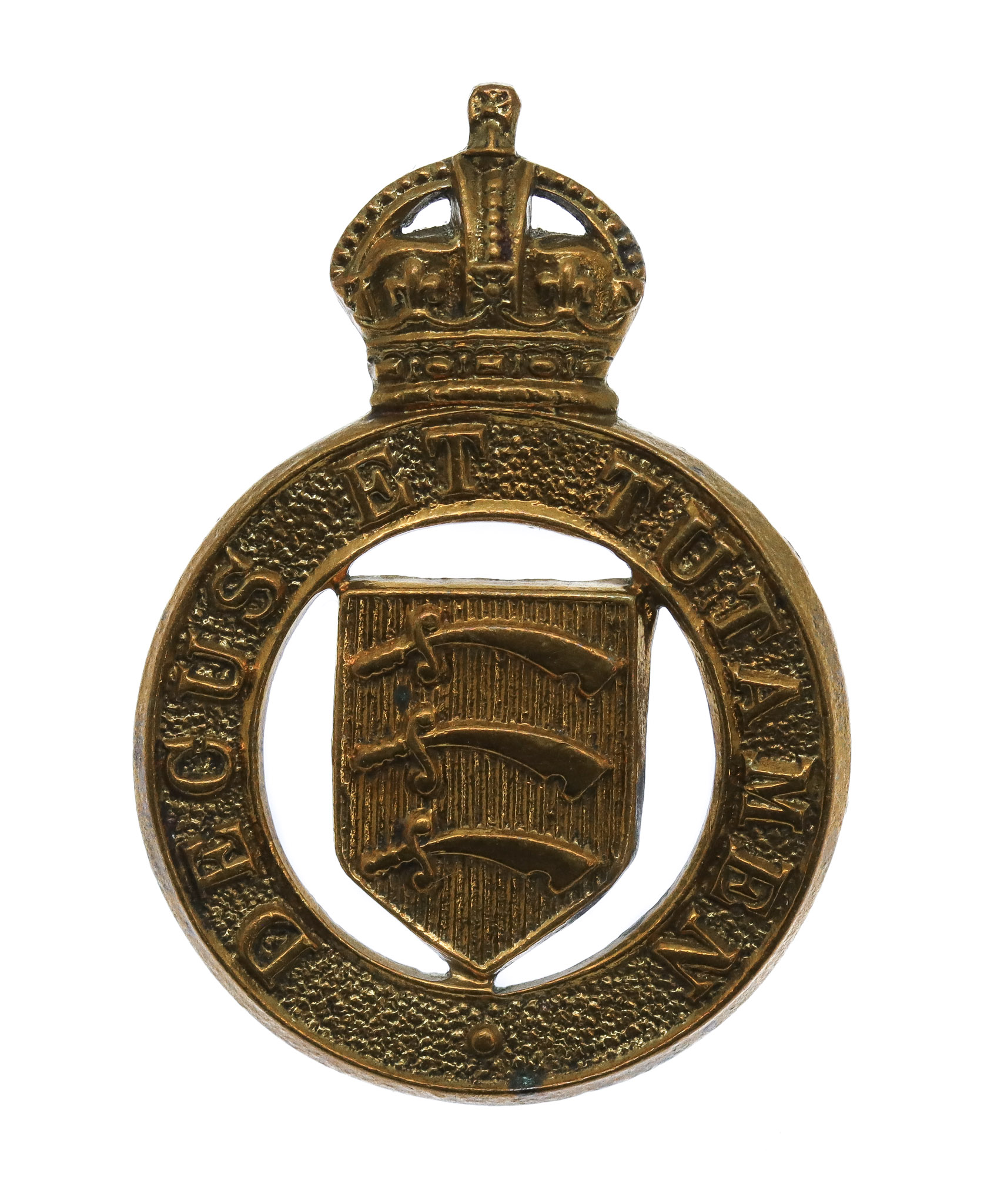 Essex Yeomanry Cap Badge - King's Crown (c.1909-1916)
