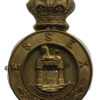 Victorian Essex Regiment 2 Part Glengarry Badge Helmet Plate Centre