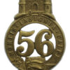 Victorian Pre 1881 56th (West Essex) Regiment of Foot Glengarry Badge 