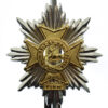 Worcestershire & Sherwood Foresters Bi-Metal Cap Badge