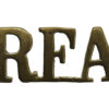 Royal Field Artillery (R.F.A.) Shoulder Title