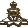 Royal Artillery Territorial Cap Badge - King's Crown