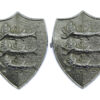 Pair of Great Yarmouth Police Collar Badges