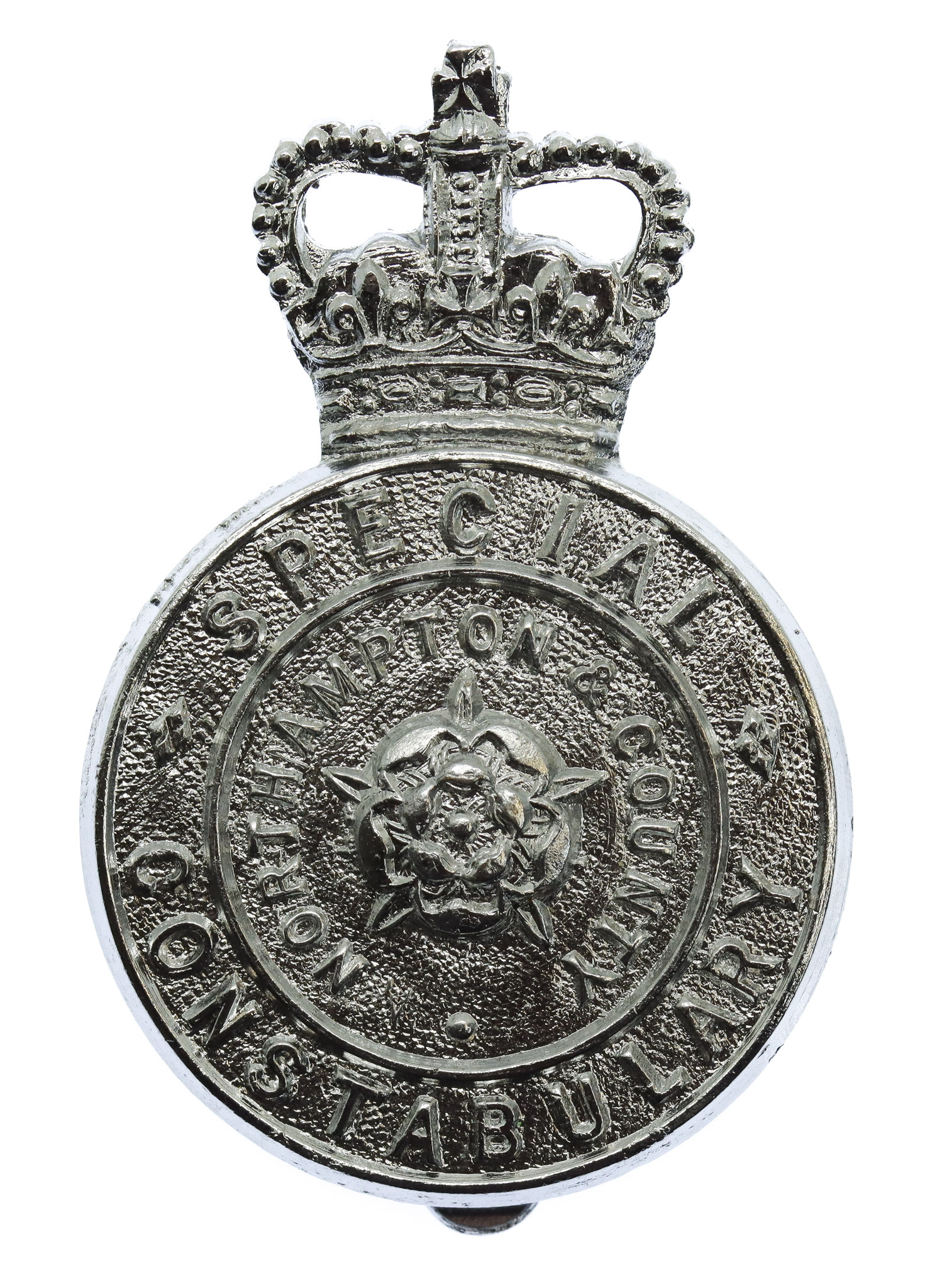 Northampton & County Special Constabulary Cap Badge - Queen's Crown