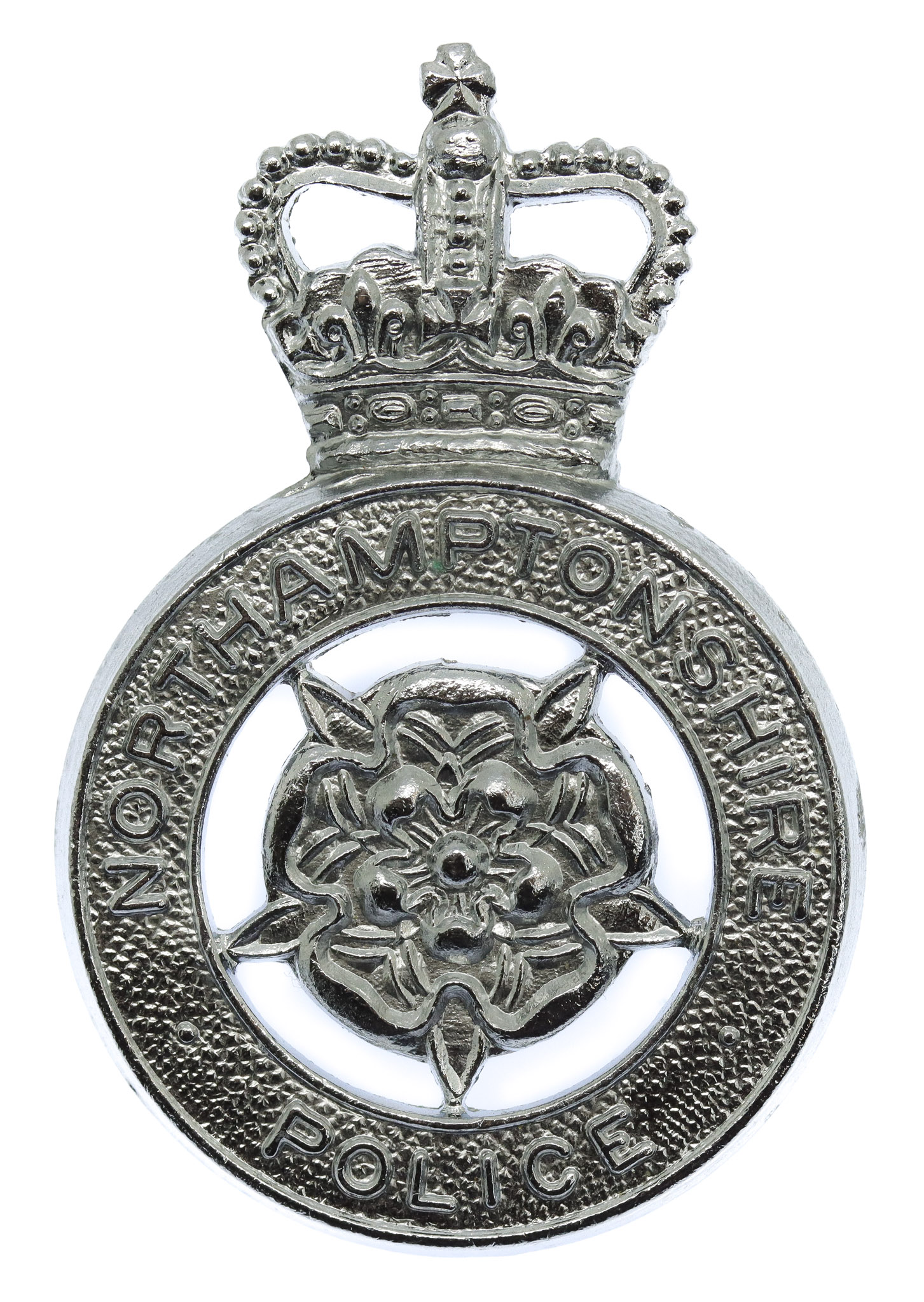 Northamptonshire Police Cap Badge - Queen's Crown